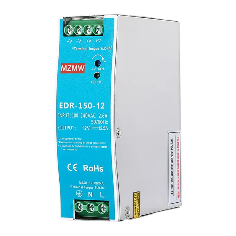 EDR-150 150W DIN Rail Switching Power Supply