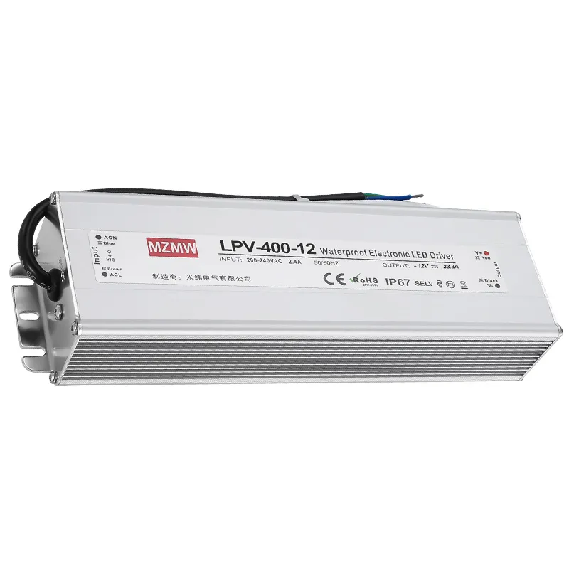 LPV-400 400W IP67 Waterproof LED Driver