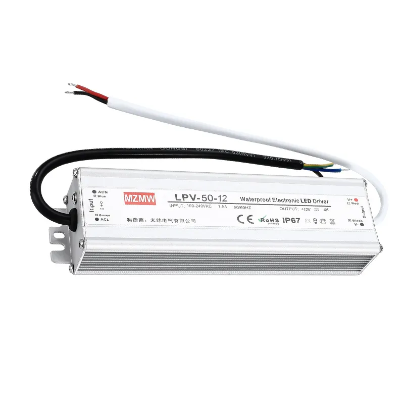 LPV-50 50W IP67 Waterproof LED Driver