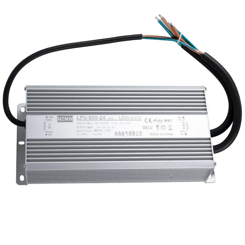 LPV-800 800W IP67 Waterproof LED Driver
