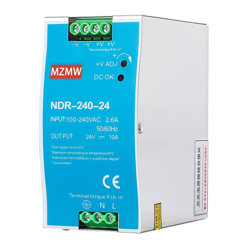 NDR-240 240W DIN Rail Switching Power Supply