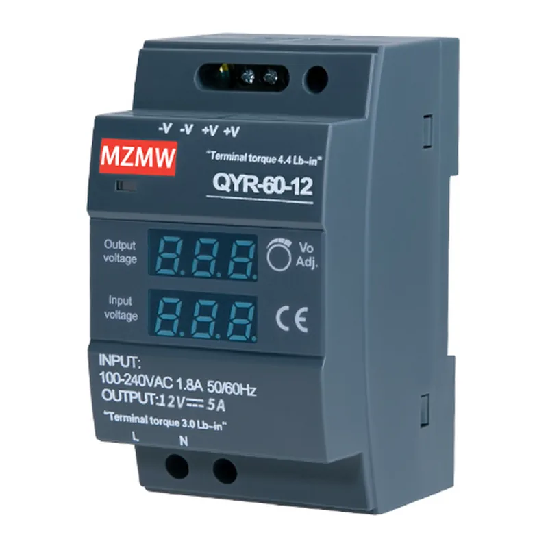 QYR-60 60W DIN Rail Switching Power Supply